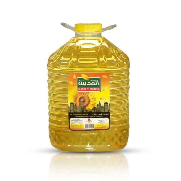 Sunflower Vegetable Oil – 8L – Madina