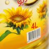 Sunflower Vegetable Oil – 4L – Golden