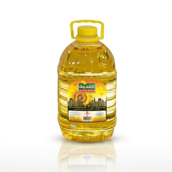 Sunflower Vegetable Oil – 4L – Madina