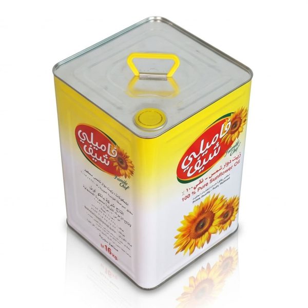 Sunflower Vegetable Oil – 16L – Family Shief