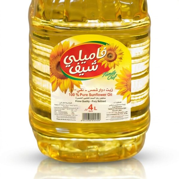 Sunflower Vegetable Oil – 4L – Family Shief