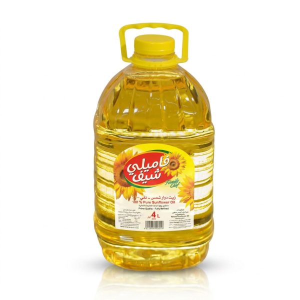 Sunflower Vegetable Oil – 4L – Family Shief