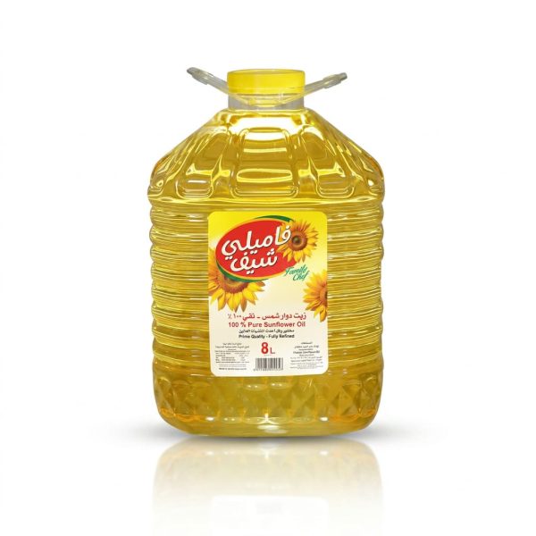 Sunflower Vegetable Oil – 8L – Family Shief